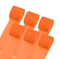 thumbnail image 1 of Uxcell Cintas de Papel Crepé 6 Rollos 196.8 pies para Decoración, Naranja (1.4 in x 32.8 ft/Rollo), 1 of 5