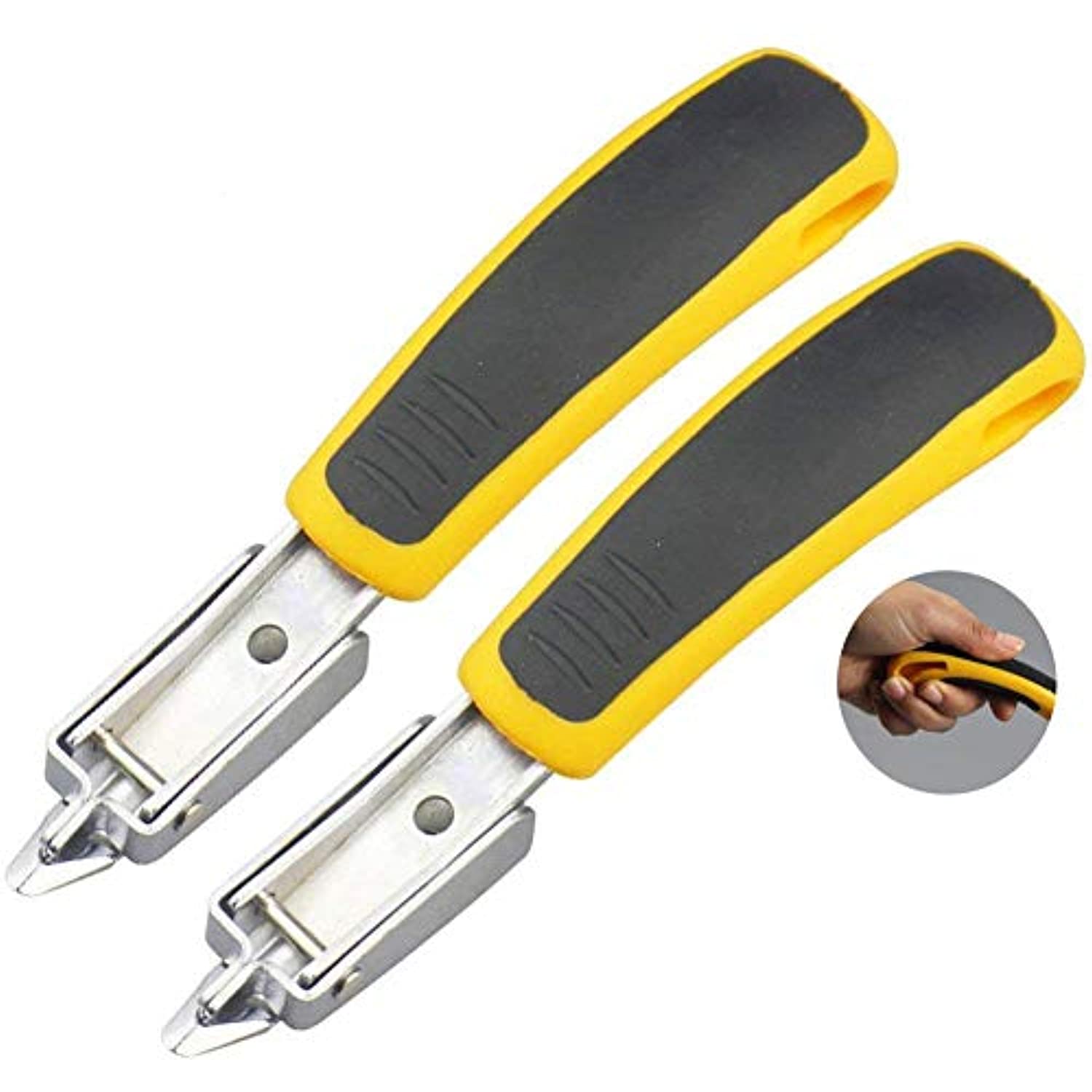 mmei 2 pcs heavy duty staple remover tack lifter puller ofiice claw