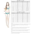 thumbnail image 2 of Women's Plus Size Ruffled Tankini Swimsuit Two Piece Tummy Control Swimdress Floral Print Tank Top with Boyshorts, 2 of 3
