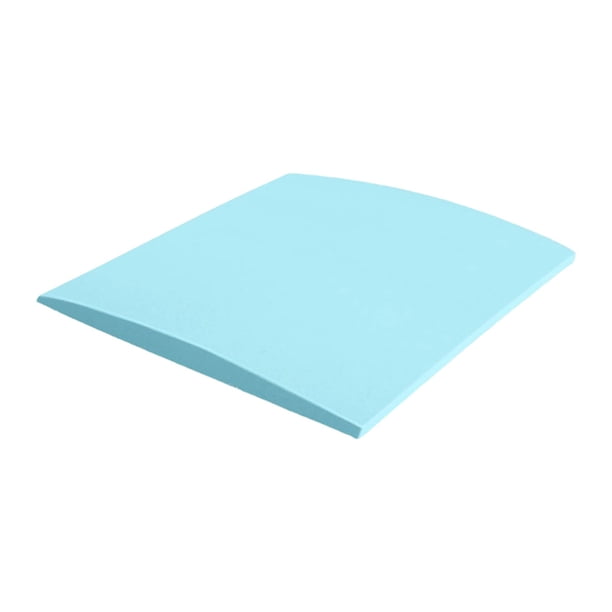 Inserto de soporte de cojín de sofá de espuma curva de alta densidad para almohadillas de asiento hundidas, almohadilla de esponja de repuesto para sillas, sofás y sillones, 50 x 50 x 5 cm, relleno