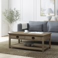 thumbnail image 3 of Xavier Rough Sawn Wash Wood Sofa Table, 3 of 3