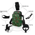thumbnail image 5 of HELLHERO Bow-Shaped Candy Canes Women Adjustable Shoulder Strap Crossbody Small Crossbody Bags 4.33"x1.97"x7.09" for Adults Polyester, 5 of 7