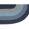 thumbnail image 2 of Better Trends BRAL5080NA Alpine 7 Pieces Set Braided Rug, Navy, 2 of 3