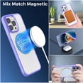 thumbnail image 3 of Funda MYBAT Lunar lite con MagSafe para iPhone 15 PRO - Violeta, 3 of 9