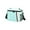 Green, variant on TACILIP Large Capacity Crossbody Lunch Bag Color Blocked Picnic Bag Bento Bag Insulated Bag Bento Lunch Tote, Birthday Gifts