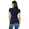 thumbnail image 2 of The Bella + Canvas Ladies The Favorite T-Shirt - NAVY - XL, 2 of 4
