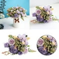 1pc Peony Rose Hydrangea Small Bunch Of Flowers Home Decoration