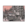 thumbnail image 3 of CADecor Street in Paris Throw Blanket Bed Sofa Blanket 58x80 inches, 3 of 3
