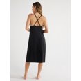 thumbnail image 2 of Sofia Intimates Women's and Plus Modal Midi Sleep Gown, Sizes XS-3X, 2 of 5