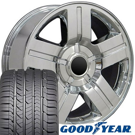 22x9 Wheels Tires Fit Gmc Chevy Trucks And Suvs Chevrolet