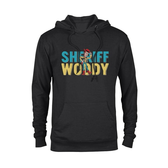 Disney and Pixar’s Toy Story Sheriff Woody - Pullover Hoodie for Adults - Customized-Black