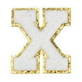 thumbnail image 3 of (8 pack) Hello Hobby Chenille X White Patch, 3 of 8