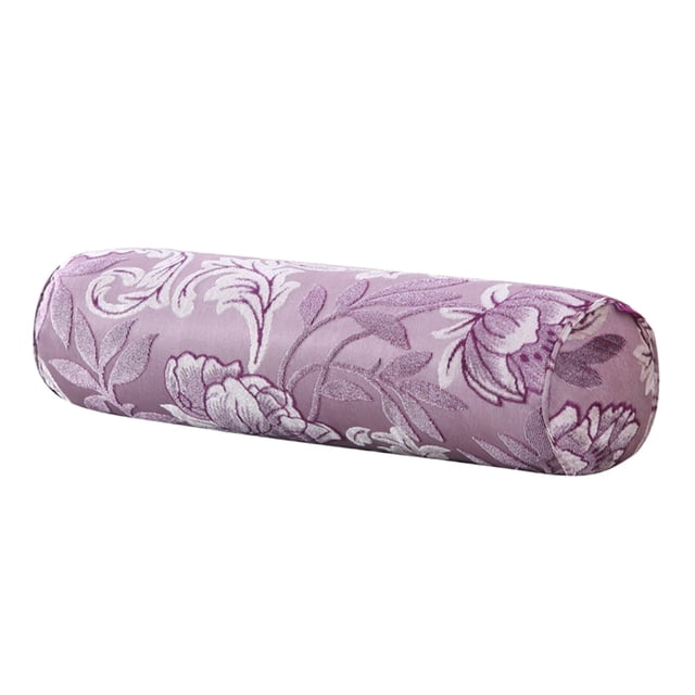 Almohada de Espuma Viscoelástica para El Cuello, Almohadilla para El Cuello, Cervical, Soporte para El Cuello - Púrpura Colco Almohada enrollada para el cuello