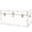 White, variant on Rhino Trunk & Case XXL Leather Embossed Vinyl Trunk, College, Home & Office Storage 36"x18"x18" (White)