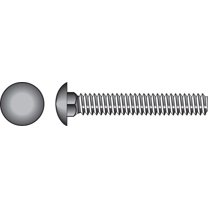 Hillman 3/8" Zinc-Plated Steel Carriage Bolt