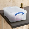 thumbnail image 6 of Really Useful Box 18L Storage Container w/Snap Lid Clip Lock Handle, 4 Pack, 6 of 10