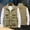 Khaki, variant on Tank Top Men Cargo Summer Clothes for Men Sleeveless Lapel Plain Loose Casual Top