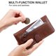 thumbnail image 2 of Estuche de Cuero PU con Cierre para Motorola MOTO G9 Play , Funda Protectora con Billetera y Correa, 2 of 5
