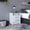 White, variant on Nmkwnr Modern Beside Table for Home, Bedroom, Nightstand with 2 Drawers and Open Shelf, White