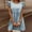A05-Light Blue, variant on CALAFEBILA Women Dresses Sleeveless Solid Color Knee Length Sun Dress Denim Patchwork Fake Two Piece Long Women's Dresses