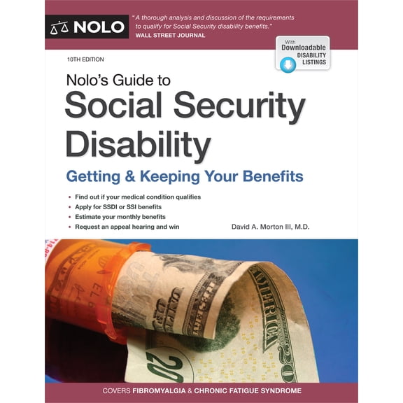 Pre-Owned Nolo's Guide to Social Security Disability: Getting & Keeping Your Benefits (Paperback) 1413327273 9781413327274