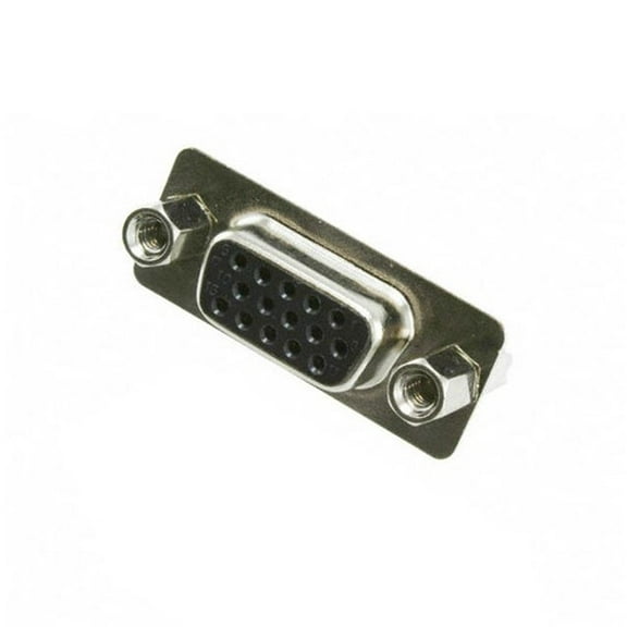 Pack of 4 10090929-S154VLF Connector 15 Position D-Sub, High Density Receptacle, Female Sockets : RoHS