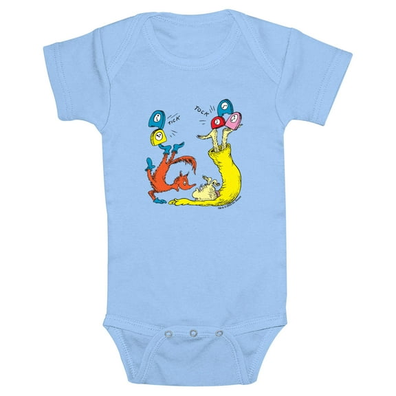 Infants' Dr. Seuss Tick Tock Fox Bodysuit