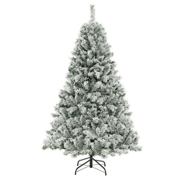 Canddidliike 6 Ft Artificial Xmas Tree Durable Lush Tree with Upgraded Metal Stand, Artificial Xmas Tree 3-Minute Quick Shape, Artificial Christmas Tree for Indoor, Green