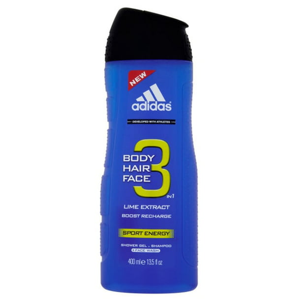 Adidas Sport Energy by Adidas, oz 3 in 1 Shower Gel for Men - Walmart.com