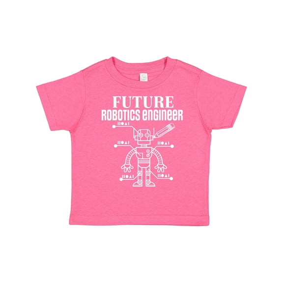 Inktastic Future Robotics Engineer Robot Boys or Girls Toddler T-Shirt