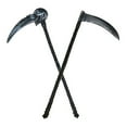 thumbnail image 2 of SUSHANG Halloween Decor Halloween SickleProp Scythe Grim Scythe Staff Plastic GrimSickle Halloween Death Dress up Toys Zombie Accessories Halloween Props, 2 of 7