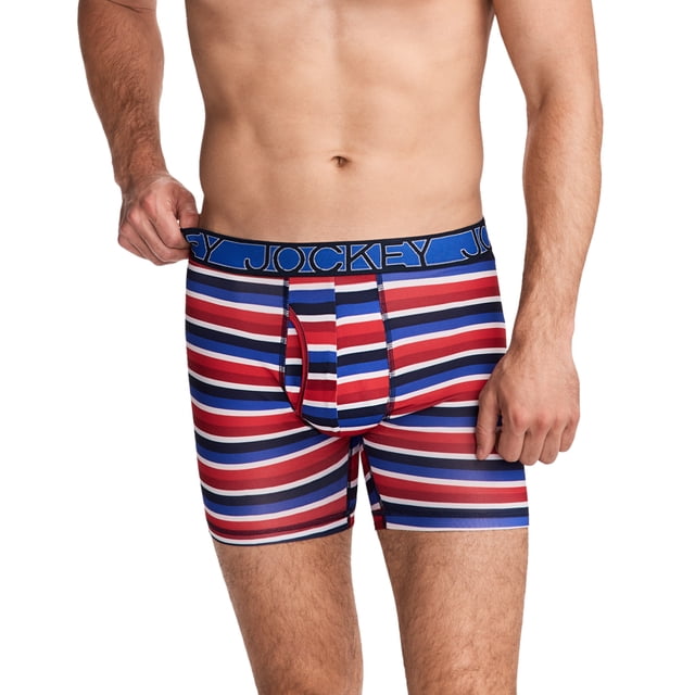 Jockey Men's Active Microfiber 5" Boxer Brief