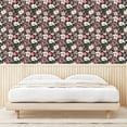 thumbnail image 3 of Ambesonne Floral Peel & Stick Wallpaper for Home, Historic Flowers Branches, 13"x36", Olive Green and Pastel Pink, 3 of 5