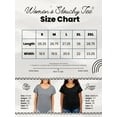 thumbnail image 2 of Chihuahua Dog Word Cloud Women's Fashion Slouchy Dolman T-Shirt Tee Heather Black 3X-Large, 2 of 3