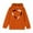 Orange H, variant on bbymog Girls Fashion Graphic Hoodie with Pocket Fall and Winter Long Sleeve Hooded Sweatshirt Casual Teen Girl Clothes Gray 4 Years