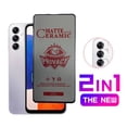 thumbnail image 2 of 2 En 1 Samsung A14 5G Mica Anti Spy Cerámica Suave Mate Privacidad Protector de Pantalla Vidrio Cristal Templado Para A24 4G A14 4G A34 A54 A04e A04s A04 A23 5G A13 5G Gao Jiahui unisex, 2 of 2