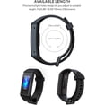 thumbnail image 3 of Restored WYZE Band Fitness Tracker with Alexa Built-in, Activity Tracker Watch with Heart Rate Monitor, Smart Fitness Band with Step Counter, Calorie Counter, Pedometer Water Resistant, Black (Refurbished), 3 of 8