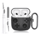 thumbnail image 1 of Funda Protectora Silicona Para AirPods 4 Case + Limpiador Xtellar negro, 1 of 3