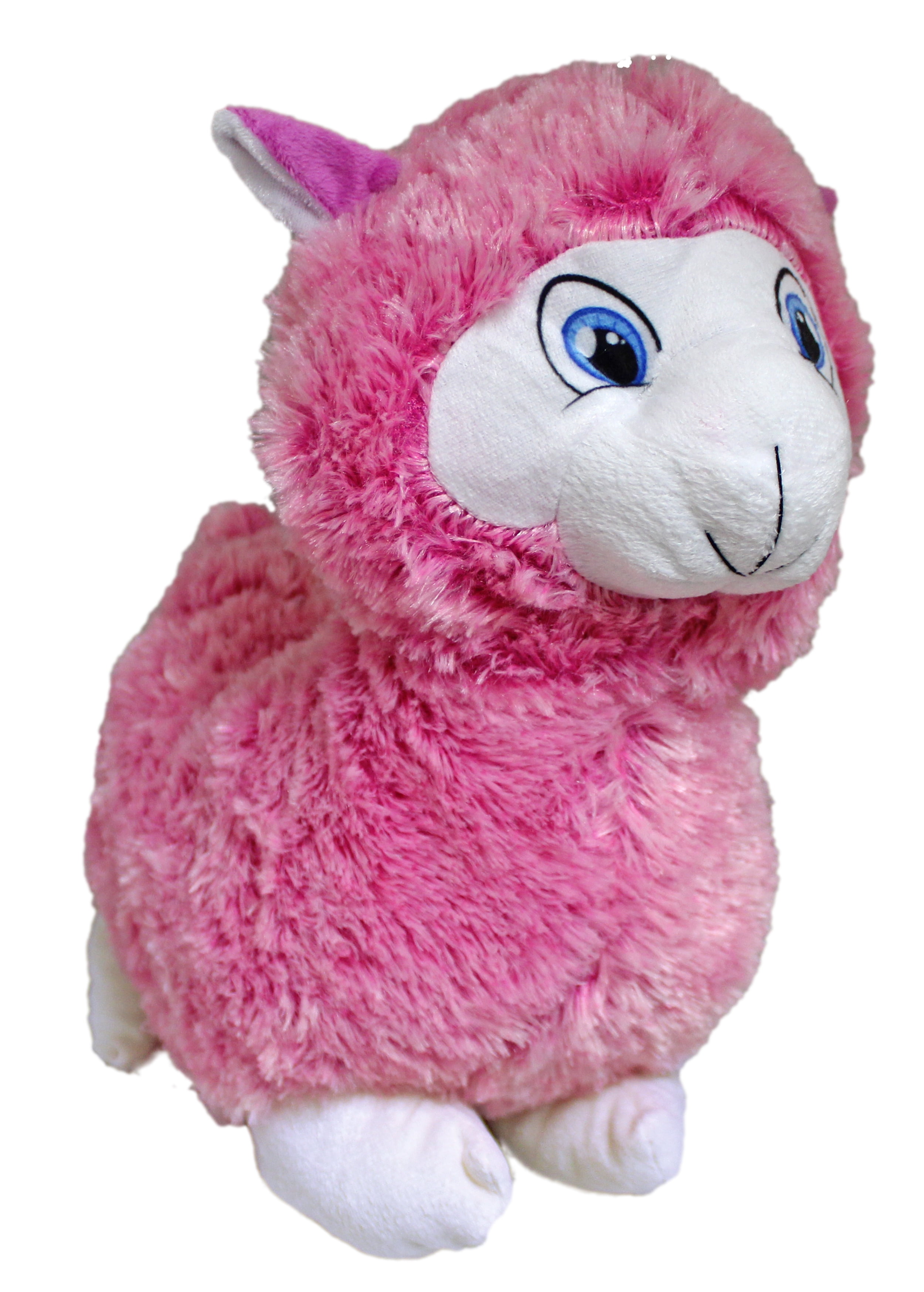 Plush Pal 16" Soft & Fluffy Pink Llama Alpaca Stuffed Animal Toy