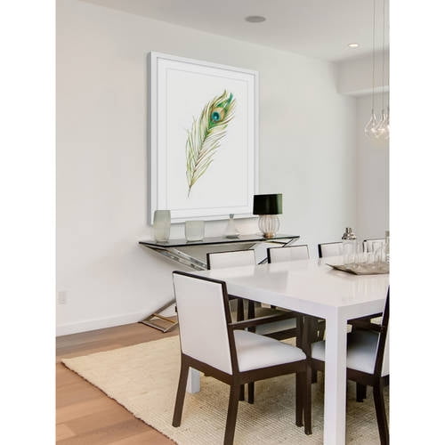 Marmont Hill "Feather Eye" Framed Painting Print