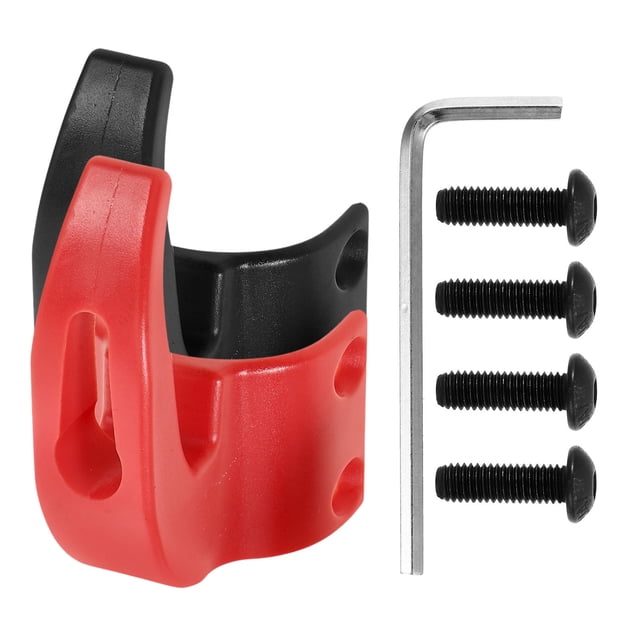 OUNONA 1 Ensemble de Crochets pour Trottinette Électrique Plastique Rouge Design Simple pour Adultes pour Magasinage
