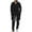 Black, variant on VBTAPA Winter Outfits for Men Jacquard Knit Lounge Sweatsuit 2 Piece V Neck Pullover Sweater and Jogging Sweatpants Tracksuit Set with Pockets Khaki M