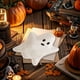 thumbnail image 1 of Bandeja fantasma para guardar joyas - Juego de bandejas de cerámica para decoración de Halloween, 2 piezas de adorno blanco con diseño espeluznante para joyas y aperitivos, 1 of 6