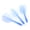 Blue, variant on 3 Pcs 2BA Integrated Transparent Dart Shaft and Flights Combo, Standard Shape Anti Break Tear Resistant Durable Dart Wing Leaf (Black, 0.7 oz / 20 g)