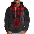 thumbnail image 3 of Sudadera con capucha sangrienta con letras que salvan vidas impresas en 3D para hombre, divertida sudadera de Halloween, sudadera con capucha para hombre, sudadera con capucha de terror informal, 3 of 5