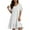 148# White, variant on UoCefik Women's Summer Dresses Casual Midi Swing Short Sleeve V Neck Tiered A Line Flowy Beach Dress Sundress 2025, Navy M