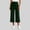 Army Green, variant on Yogo Straight Leg Pants for Women Solid Color with Pockets High Waist Seamless Workout Pants Tummy Control Bike Pants Fashion Freedom Lightweight Pants for Women Holiday Run Sports L