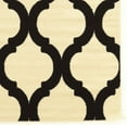 thumbnail image 3 of Linon Home Decor Claremont Area Rug Collection, Cream and Black, 2' x 3', 3 of 3