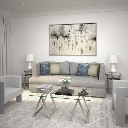 Camden&Wells - Modara Coffee Table - Satin Nickel