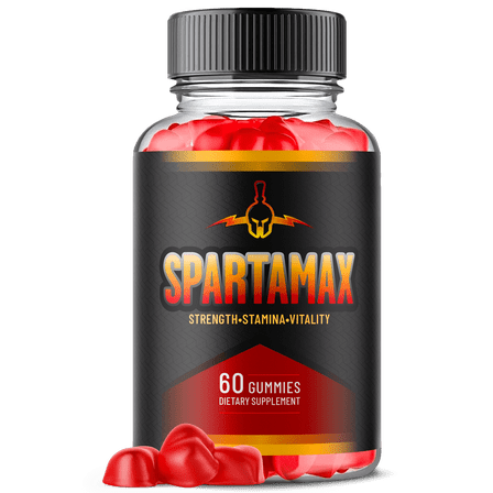 Spartamax Gummies Advanced Formula All Natural Vitamin Supplement Sparta Max 60 Gummies